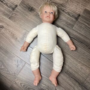 Berenguer Boutique Baby Doll Realistic  Blonde Hair Blue Eyes 20"